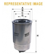 WIX FILTERS - WF8042 - фильтр топливный сепаратор  слив